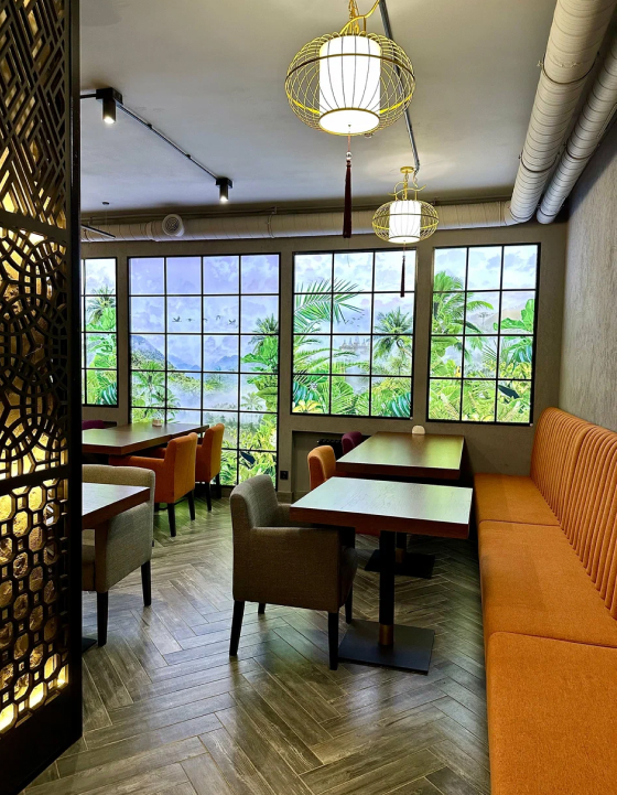 Караоке в ресторане Рю-Рик